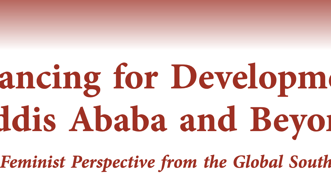 Financing for Development: Addis Ababa and Beyond