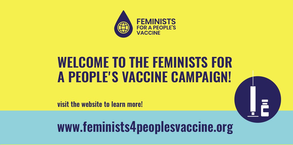 WIMN joins Feminists for a People’s Vaccine Campaign