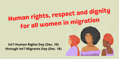 Support Migrant Women’s Human Rights!